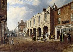 The-Old-Town-Hall-in-the-High-Street.-c1830.